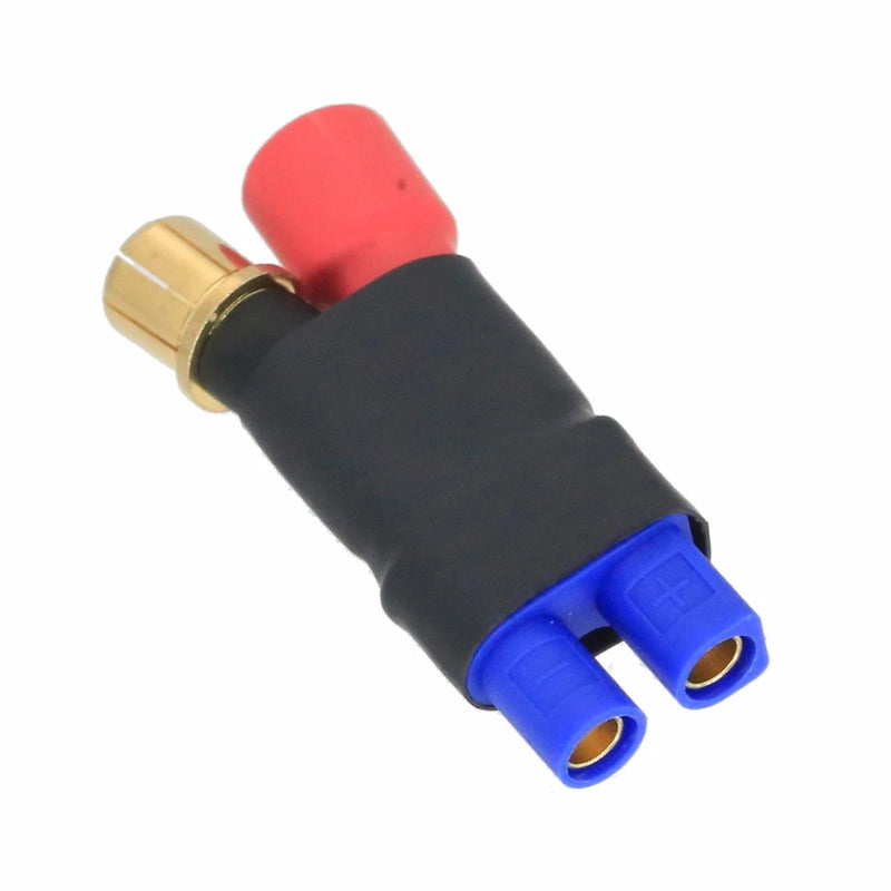 HXT 8mm Male-/Female+ to EC3 Female No Wires Adapter RC Lipo Battery Toys FPV
