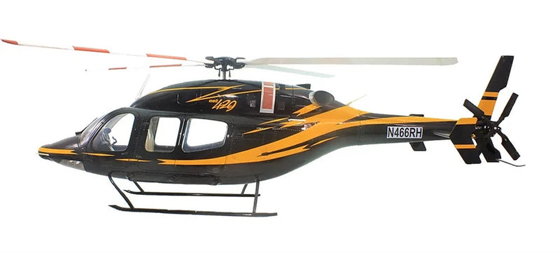 700 Size B 429 RC Helicopter Fuselage Black Orange V2 Version Kit