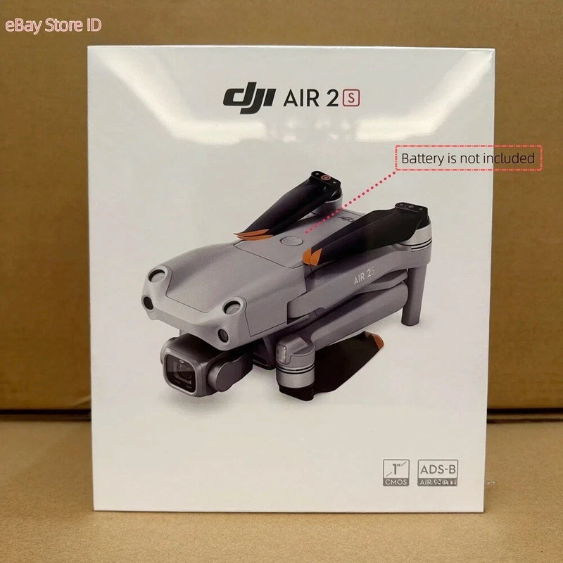 DJI Mavic Air 2S camera drone on retail box, battery not included