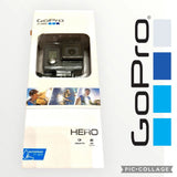 GoPro HERO action camcorder in retail box packaging