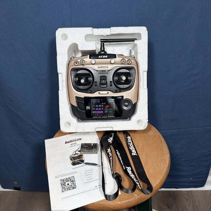 RadioLink AT9S Pro 2.4G 12CH Remote Control w/ R9DS Receiver ?C RC / Drone
