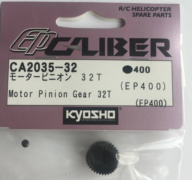 KYOSHO R/C HELICOPTER  - EP 400 CALIBER - MOTOR PINION GEAR 32T  CA2035-32