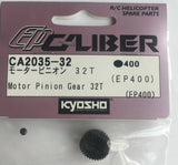 KYOSHO R/C HELICOPTER  - EP 400 CALIBER - MOTOR PINION GEAR 32T  CA2035-32