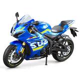 1/9 Suzuki GSX-1000R Motorcycle Model Diecast Toy Vehicle Boys Toys Kids Blue Battery