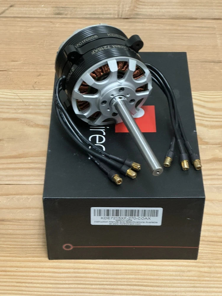 Custom Coaxial KDE Motor KDE7215XF-270-COAX DRONE VTOL UAV UAS BLDC