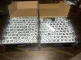 21700 lithium battery cells, Tesla Model 3 pack, cylindrical cells in two trays
