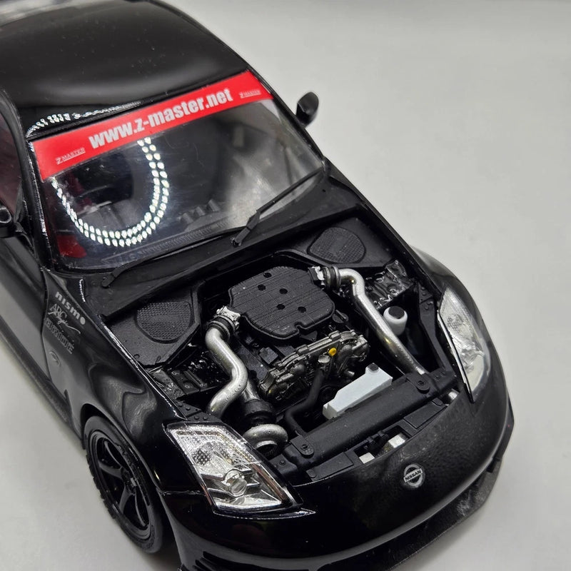 1/24 350z Engine Bay and VQ35HR Transkit