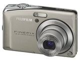 Fujifilm FinePix F50fd Digital Camera 12MP Silver Optical 3x Zoom From Japan