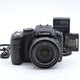 Panasonic Lumix FZ200 Digital Camera Black Compact Used From Japan