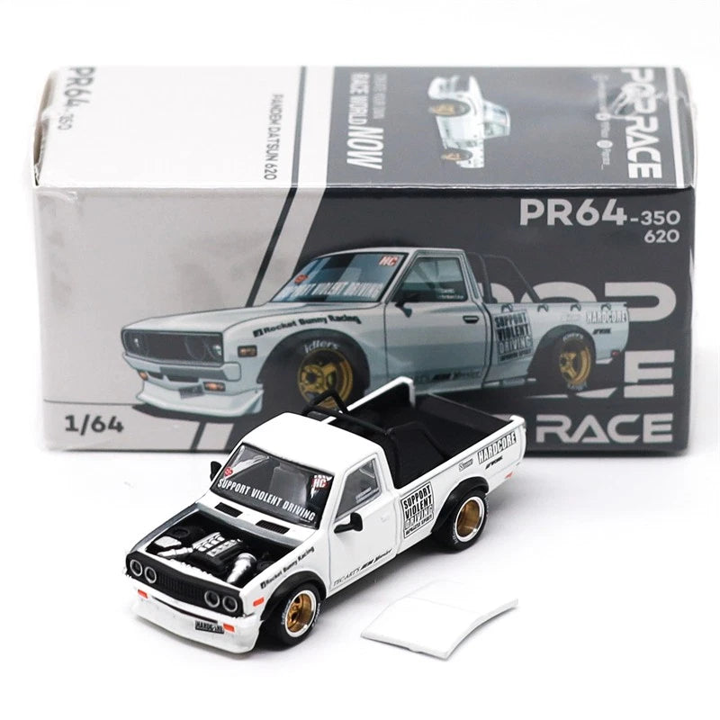 POP RACE 1:64 PANDEM 620 WHITE Diecast Model Car