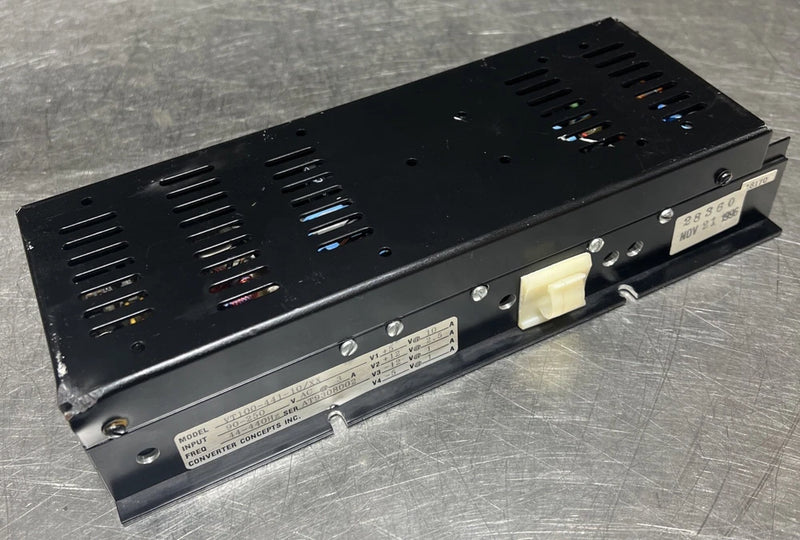 CONVERTER CONCEPTS VT100-441-10/XX INPUT 90-250V Used Surplus