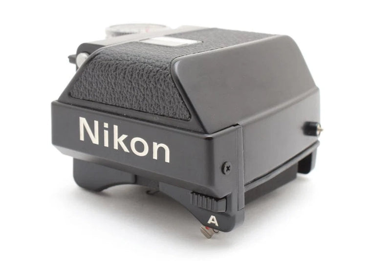 Nikon DP-11 Photomic A viewfinder prism unit with textured grip and A selector