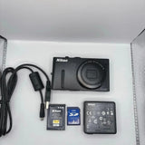 Nikon Coolpix P300 Digital Camera Black Working Film Camera JP