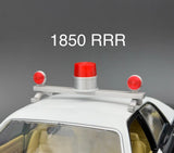 1/18 Scale Model Visibar CJ 184 284 Red Beacon Lollipop Police Light 1850RRR