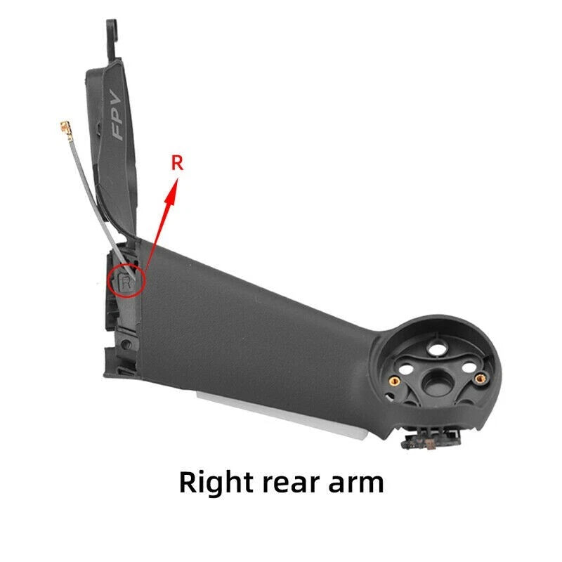 Genuine NEW DJI FPV Drone - Rear Right Motor Arm Assembly, Shell Frame Body