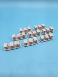 3D Printed 1/25th Scale 24 Piece Assorted Optima & Diehard Style Batteries, 8F Battery