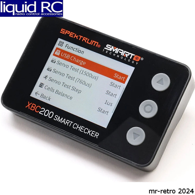 Spektrum XBC200 Smart LiPo Battery Checker & Servo Tester