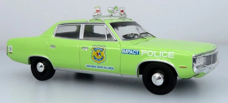 1972 AMC Matador Police Car: Cleveland Police Department 1:43 Diecast Model Car