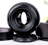 HELIOS 44-2 2/58mm Soviet lens ANAMORPHIC Cine mod  lens +  adapter Canon EF