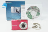 FUJIFILM FinePix  AV250 16.0MP Compact Digital Camera Pink w/ Box #260525d