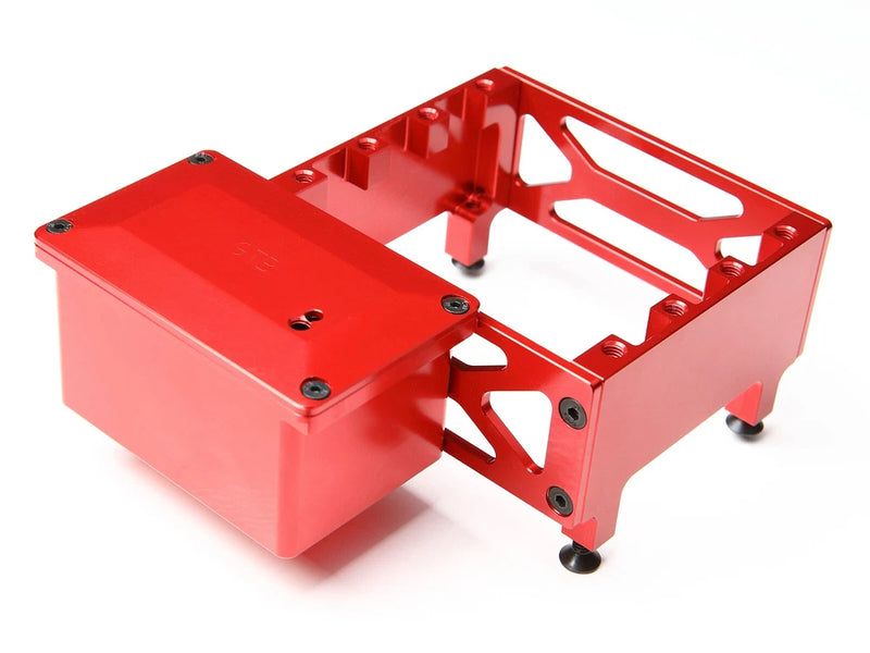 GTB CNC Aluminum Servo Mount Receiver Case for 1/5 RC Car LOSI DBXL-E 2.0 Part