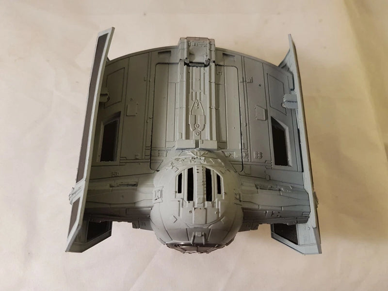 Drone replacement body shell for Tie Advanced X1, gray-white with cockpit opening
