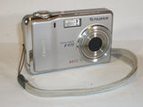 Fujifilm FinePix F Series F470 5.1MP Digital Camera - Silver Tested
