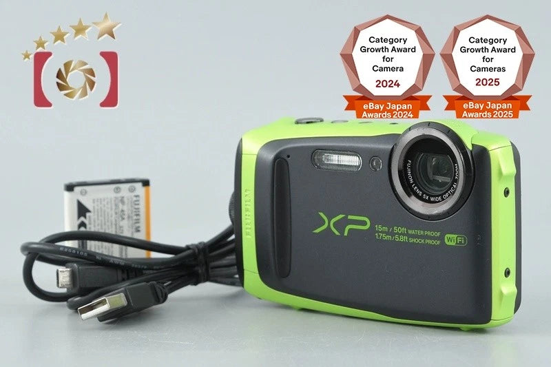 Fujifilm FINEPIX XP90 Lime 16.4 MP Digital Camera