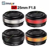 SGimage AF 25mm F1.8 Auto Focus Large Aperture Prime Lens for Sony Fuji Nikon
