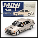 MINI GT 1076 Mercedes-Benz 190 E 2.3-16 #11 Ayrton Senna 1984 N¨¹rburgring NEW
