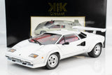 KK Scale 1:12 Lamborghini Countach LP 5000S QV White 1985 - Diecast Model