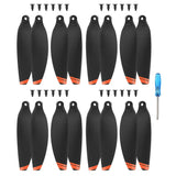 16PCS Mini 4k 2 Propeller for DJI Mavic 2 SE Drone Small, Black