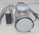 Fujifilm FinePix S Series S304 Zoom 3.2MP Digital Camera Silver Fully Working