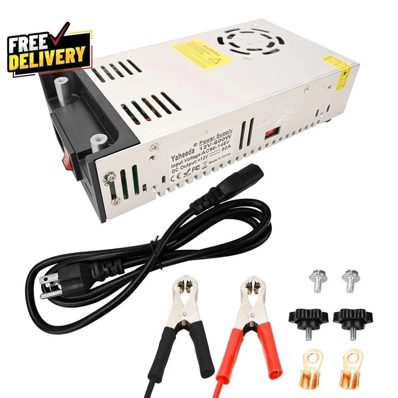 New Version Converter 110V AC to 12V DC Converter Power Supply 12V 600W 50A DC