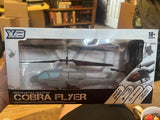 Remote control helicopter in blister package, Cobra Flyer model, 10+ years