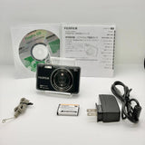 Fujifilm FinePix JX680 Digital Camera Black Compact 12MP Small From Japan
