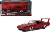1969 DODGE CHARGER DAYTONA RED "FAST & FURIOUS 7" 1/24 DIECAST MODEL JADA 97060