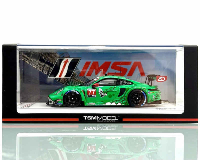 TSM Model 1/43 Porsche REXY Sebring 911 GT3 R #77 AO Racing 2025 IMSA TSM430883