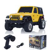 2.4G 1/36 RC Rock Crawler 3601 4WD Off-Road Vehicle Model Lights Motor Battery Battery