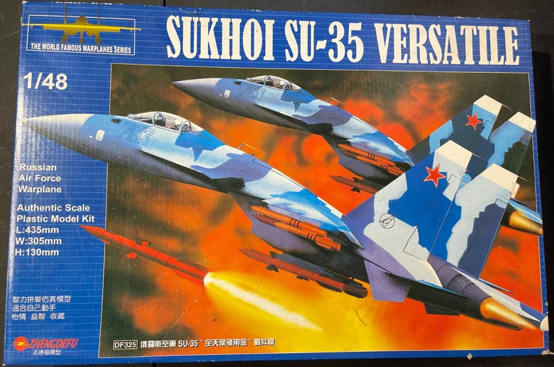 Zhengdefu Sukhoi SU-35 Versatile DF325 1/48 Open Model Kit ??Sullys Hobbies??