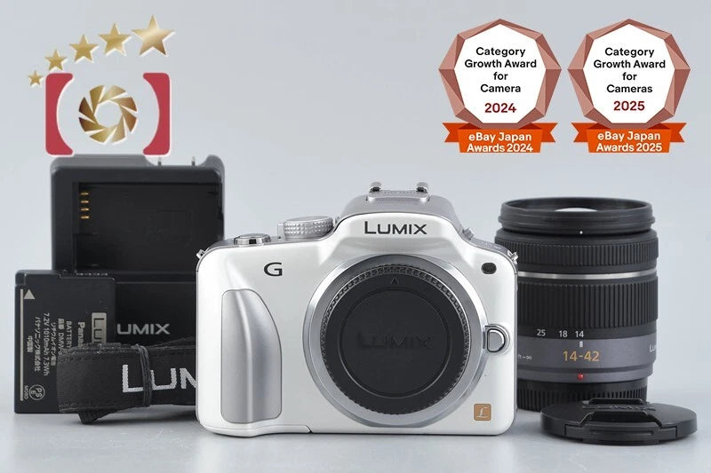 "Count 2,631" Panasonic DMC-G3 Shell White 14-42 Lens [Japanese Language Only]