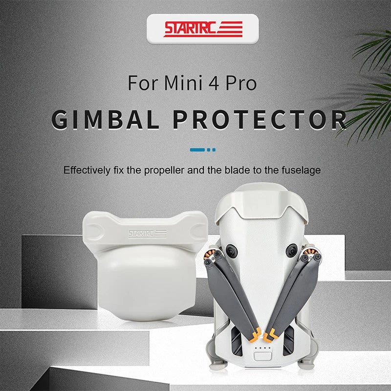 Drone Gimbal Lens Protective Cover Dustproof Accessory for DJI Mini 4 Pro Drone