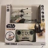 Star Wars Mandalorian 2CH mini IR RC helicopter toy in retail box