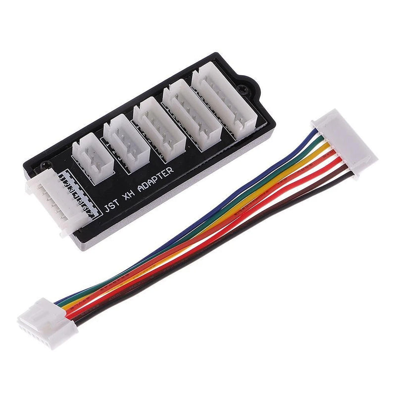 JST XH Balance Board Adapter for 2S 3S 4S 5S 6S Lipo Battery Charging Black