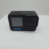 GoPro HERO10 Black action camera with front touch screen and wide-angle lens