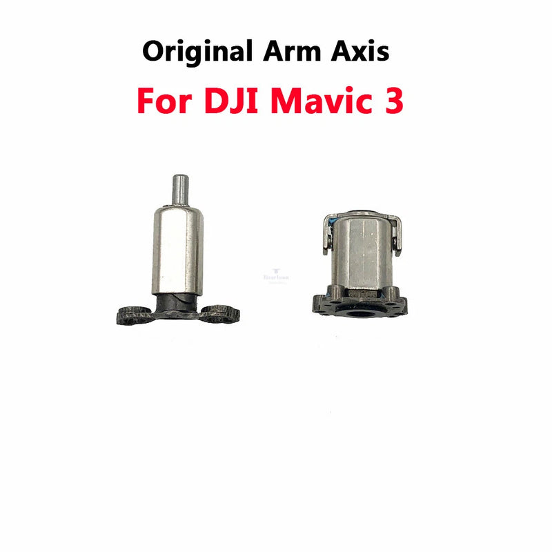 DJI Mavic 3 arm shaft axis with metal pin and mounting bracket