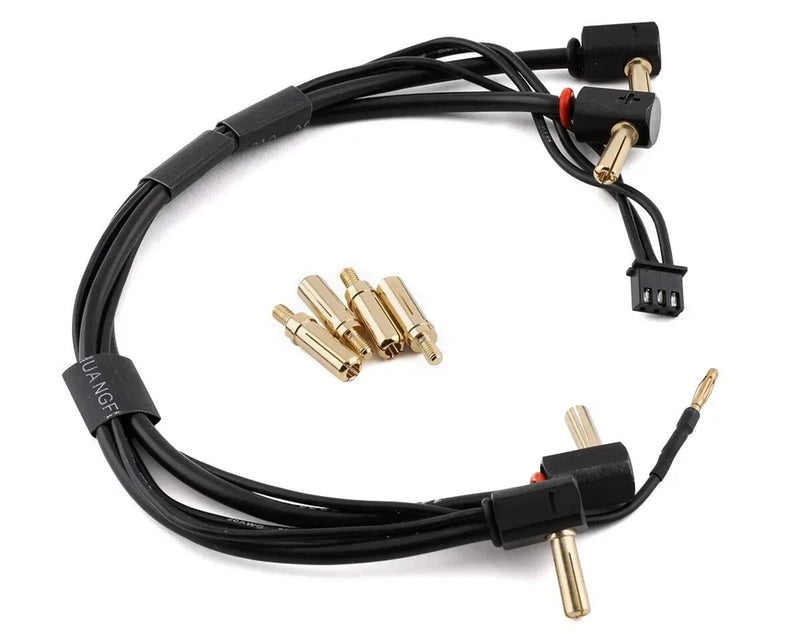 2S LiPo Charge Lead (4mm & 5mm to 4mm Bullet Connectors) Yeah Racing YEAWPT0129 Battery