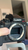 lumix S5 body w/  7Artisans 35mm T2.0 and Lumix 20-60mm f3.5