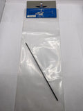 RC helicopter blade rod stem, long black metal part in clear bag