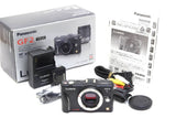 Panasonic LUMIX DMC-GF2 Digital Camera 12.1MP Black Tested Working Japan